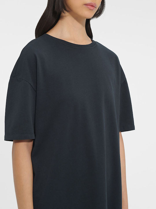 Лятна Mini T-shirt Рокля Черна