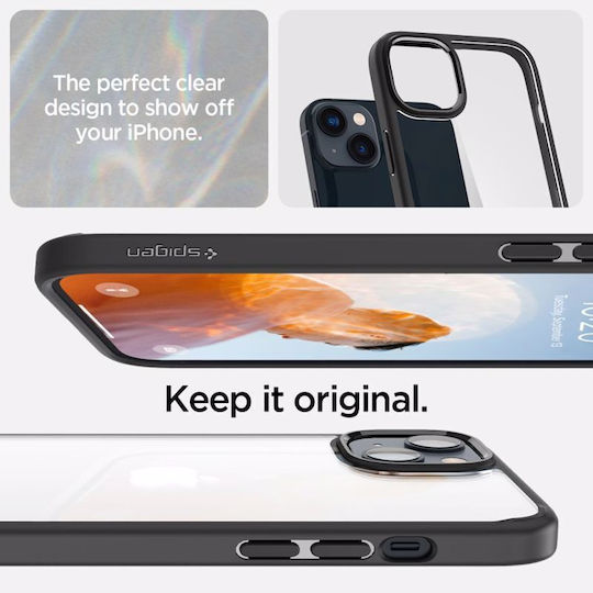 Spigen Ultra Hybrid Back Cover Plastic 2mm Matte Black (iPhone 14)