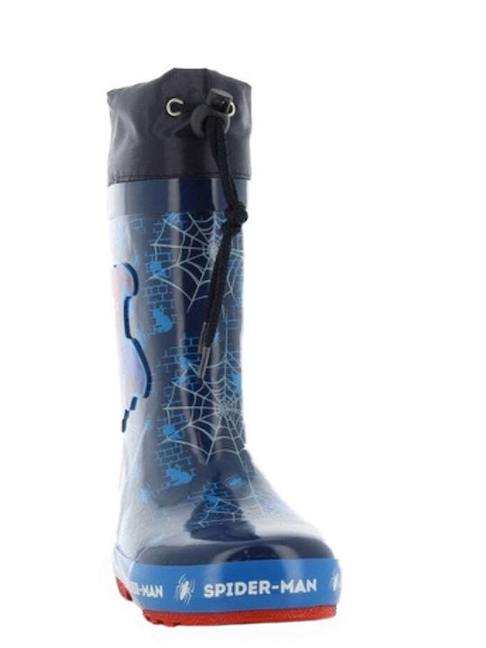 Kids Wellies Spiderman Blue