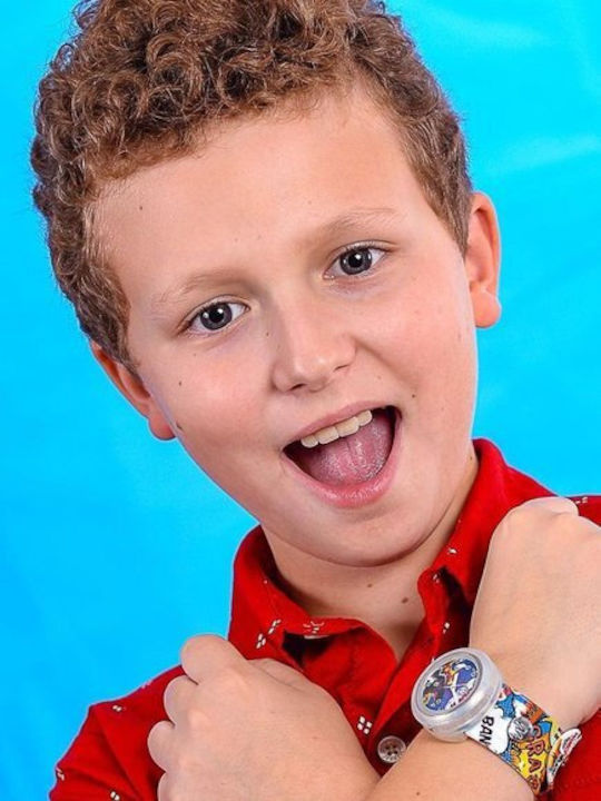 Watchitude Kinder-Analoguhr Nitro mit Kautschuk/Plastikarmband Mehrfarbig