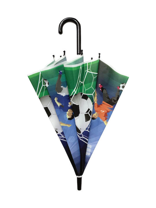 Chanos Football Curved Handle Auto-Open Multicolour 92cm Chanos Football Curved Handle Auto-Open Multicolour 92cm
