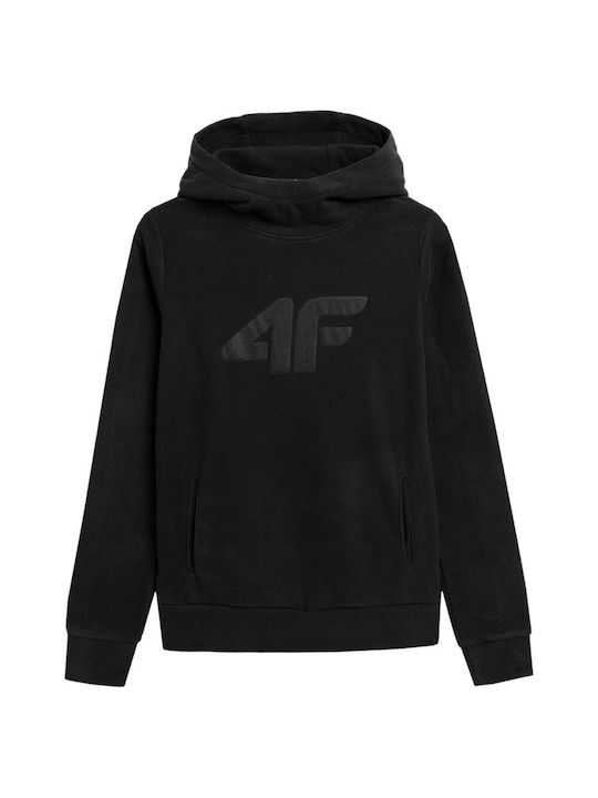 4F Women's Fleece Sweatshirt Black