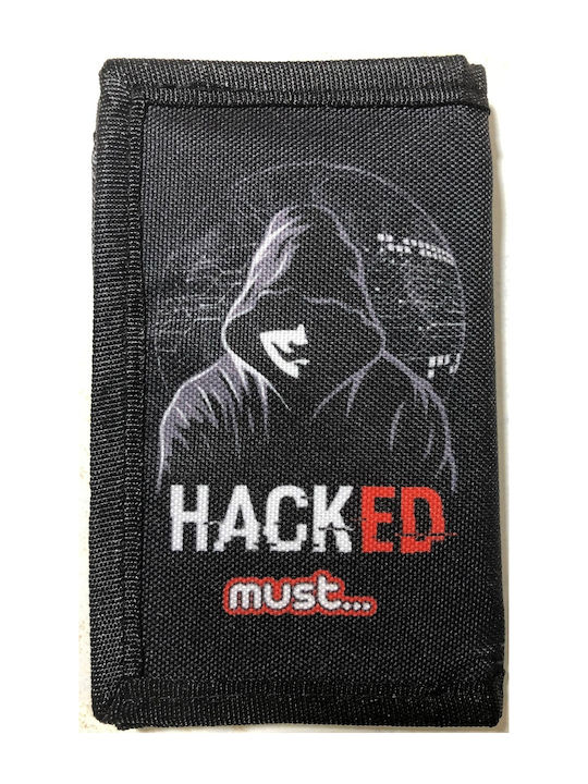 Must Portofel pentru copii cu velcro Hacked 000579850