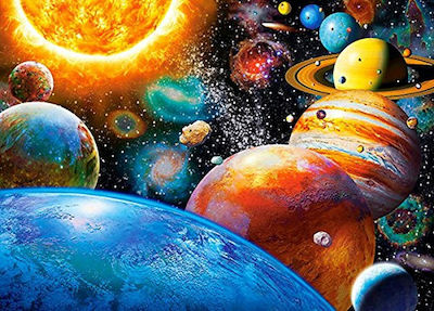 Kids Puzzle Planets and their Moon 300pcs Castorland