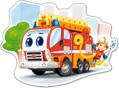 Kids Puzzle Fire Engine for 3++ Years 12pcs Castorland