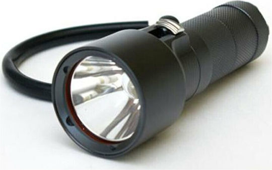 Atorch TC07 Pack 2021 Φακός Κατάδυσης Επαναφορτιζόμενος LED με Φωτεινότητα 100lm για Βάθος έως 280m