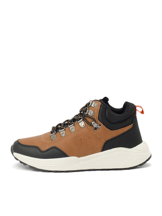 Kids Hiking Boots Climb RX Mid Brown