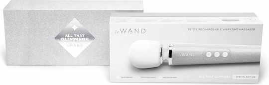 Le Wand All That Glimmers Set Vibrator Massage 4.5cm White
