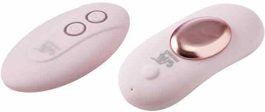 Dream Toys Gigi Clitoral Vibrator with Remote Control Vivre Panty Vibe 8cm Pink