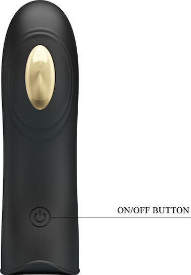 Pretty Love Pegasus Fingering Electric Vibrator 7 Functions Вибратор Пръст 10.5см Черен
