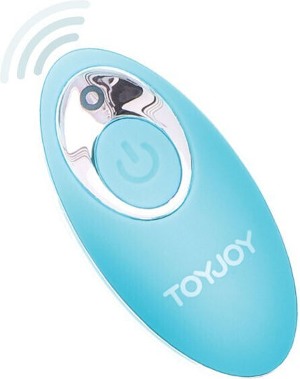 ToyJoy Happiness I'm So Eggcited! Вибратор Яйца с Дистанционно Управление 8.9см Синьо