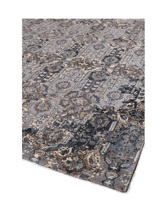 Viokarpet Botega 11023 - G01 Rug Rectangular Grey