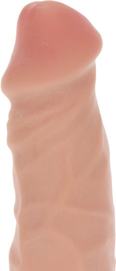 ToyJoy Get Real Get Real Big Vibrator Dual Density Flexi Shaft Realistic Vibrator 22.8cm Flesh