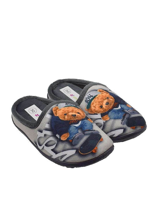 SmartKids Kids Slipper Gray