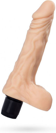 ToyFa Realistic Multi-Speed Vibrator Ρεαλιστικός Δονητής 19.5cm Flesh