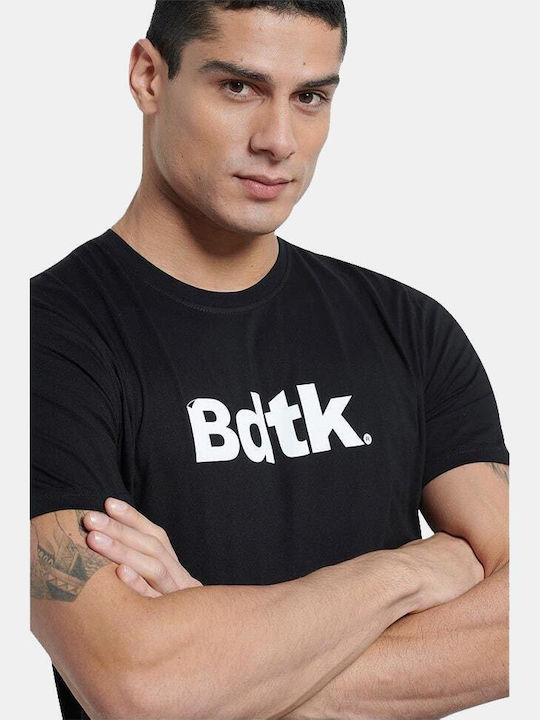 BodyTalk Ανδρικό T-shirt Μαύρο με Λογότυπο