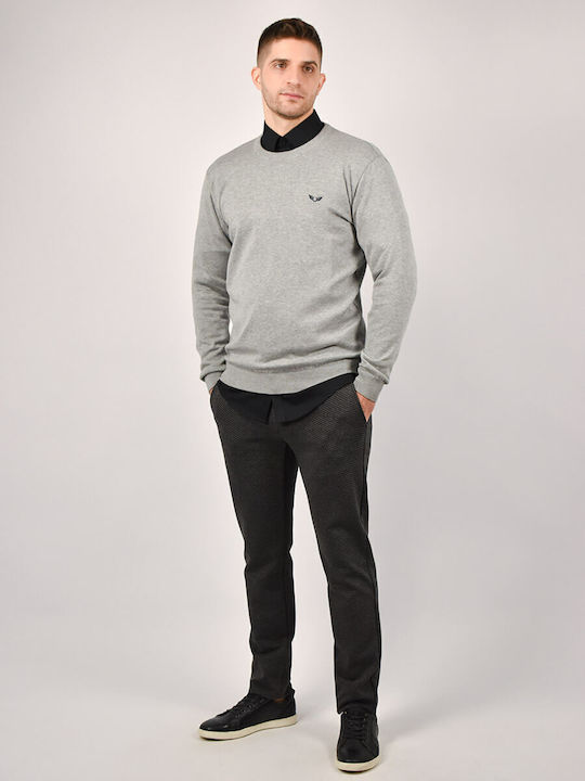 Langarm-Pullover Gray