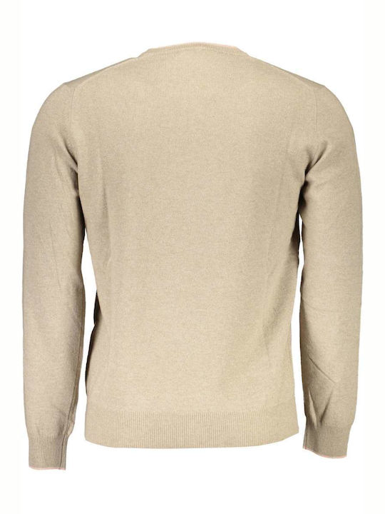 Harmont & Blaine Men's Long Sleeve Sweater Beige