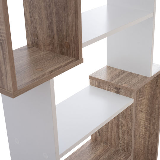 Bookcase White 85x22x140cm Bookcase White 85x22x140cm