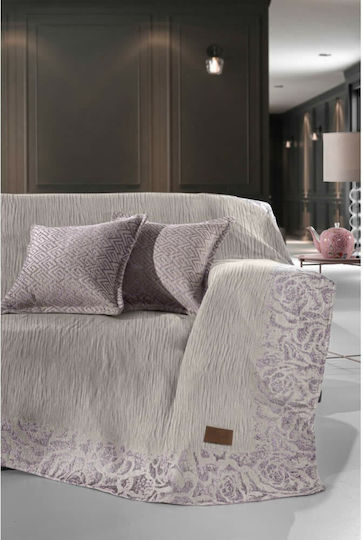 Guy Laroche Sardinia Cuverturi Pentru Canapea De Fotoliu 2 Fețe 150x180cm Lila Guy Laroche Sardinia Cuverturi Pentru Canapea De Fotoliu 2 Fețe 150x180cm Lila