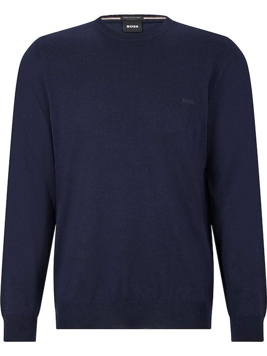 Botto-l Langarm-Pullover Dark Blue