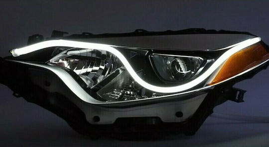 Decorative LED Car Headlight Strip White Color
