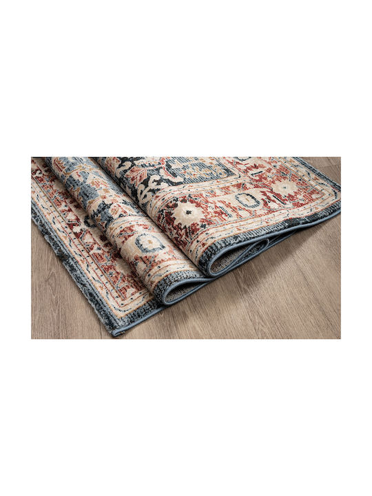 Newplan 529B Bedroom Rug Set Carmen Blue 5-45-CRM-C529B_C8897-SET067 3 Pieces
