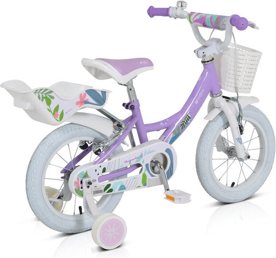 Byox Eden Purple 14" Παιδικό Ποδήλατo BMX Μωβ