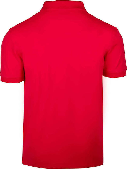 Polo Short Sleeve Blouse Coral