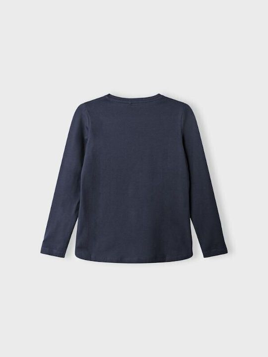 Name It Kids Blouse Long Sleeve Navy Blue