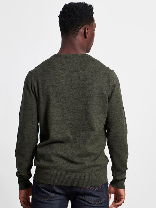 Funky Buddha Men's Long Sleeve Sweater Green