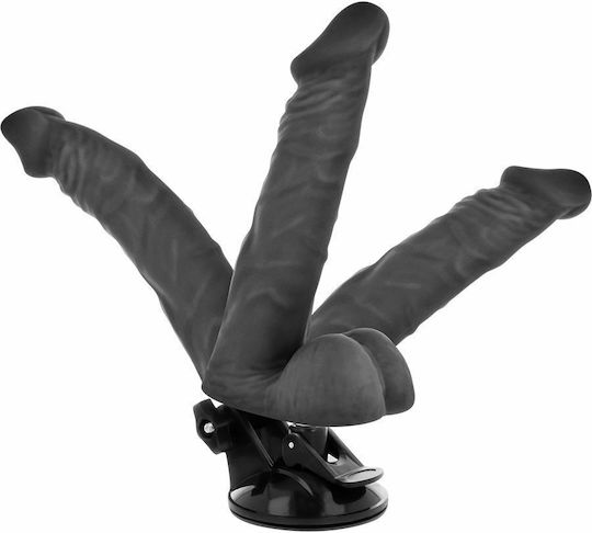 Dream Love Realistic Vibrator with Remote Control 20cm Black