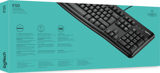 Logitech K120 Keyboard Only English UK