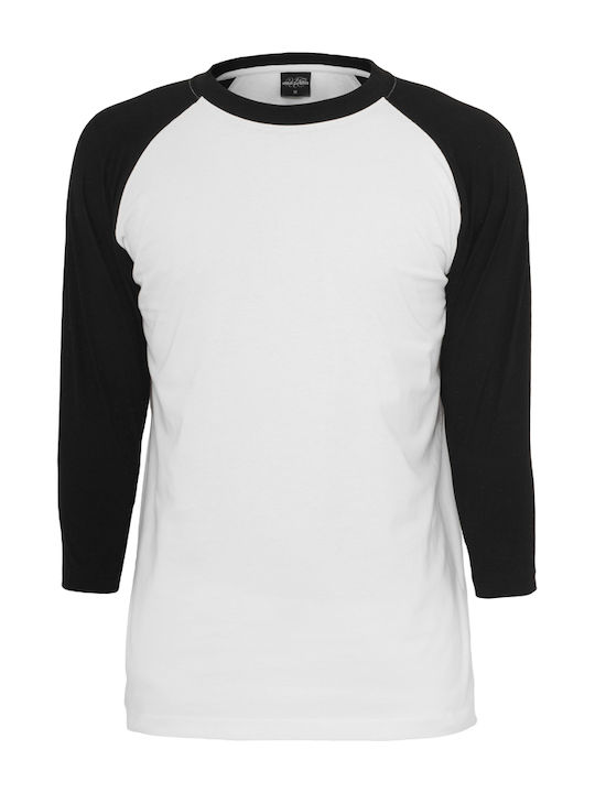 Contrast T-shirt White / Black