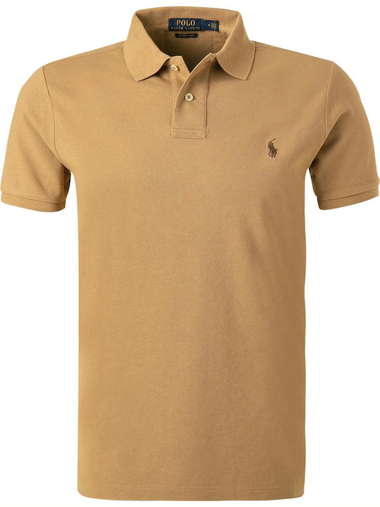 Ralph Lauren Men's T-shirt Turtleneck Brown