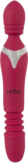 Javida Warming Thrusting Vibe Vibrator Massage 27cm Fuschia