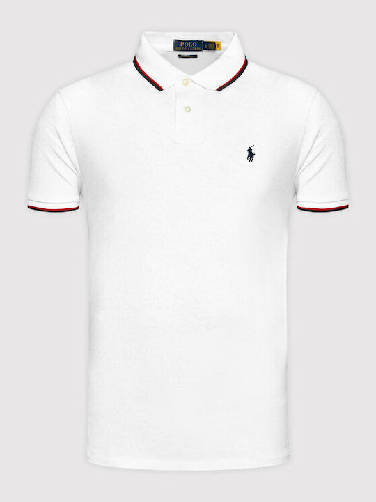 Polo Short Sleeve White Blouse