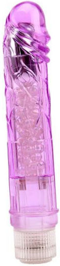 Chisa Novelties Glitters Boy Crystal Jelly Realistic Vibrator 20cm Pink