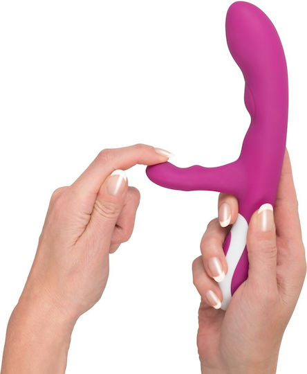 Javida Heating Vibe Δονητής Rabbit 22cm Lilac