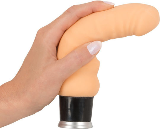 Nature Skin Real Vibe Ρεαλιστικός Δονητής 17.5cm Flesh