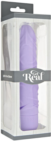 ToyJoy Get Real Classic Original Vibrator Realistic Vibrator 20cm Purple