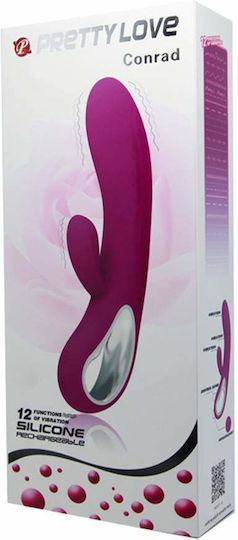 Pretty Love Elmer Vibrator Iepurele 21cm Violet