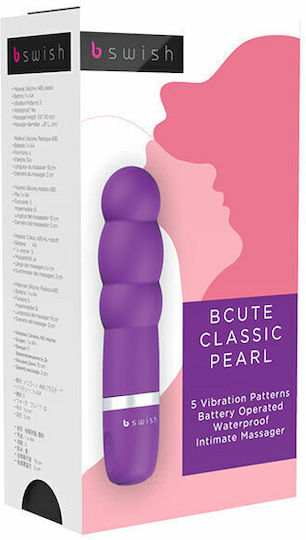 bswish Bcute Classic Pearl Mini Κλασικός Δονητής 10cm Purple