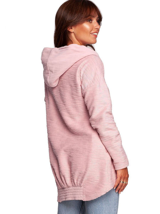 BeWear Women's Long Sweatshirt Pink