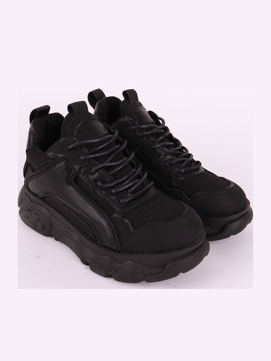 Γυναικεία Chunky Sneakers Μαύρα