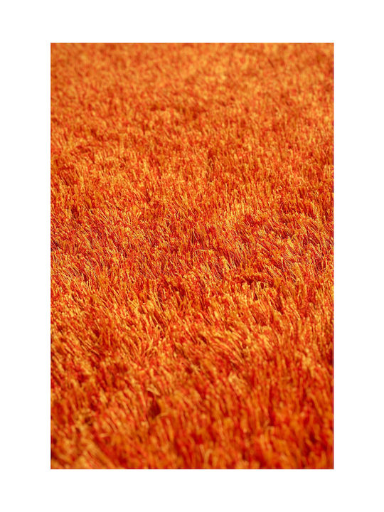 Viokarpet Veromo 1565 Rug Rectangular Shaggy Orange