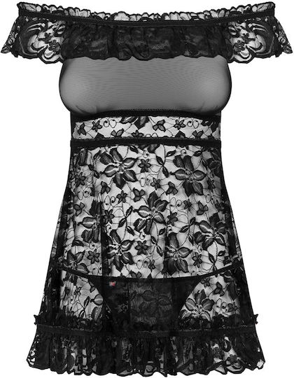 Obsessive Set Babydoll Sexy Black
