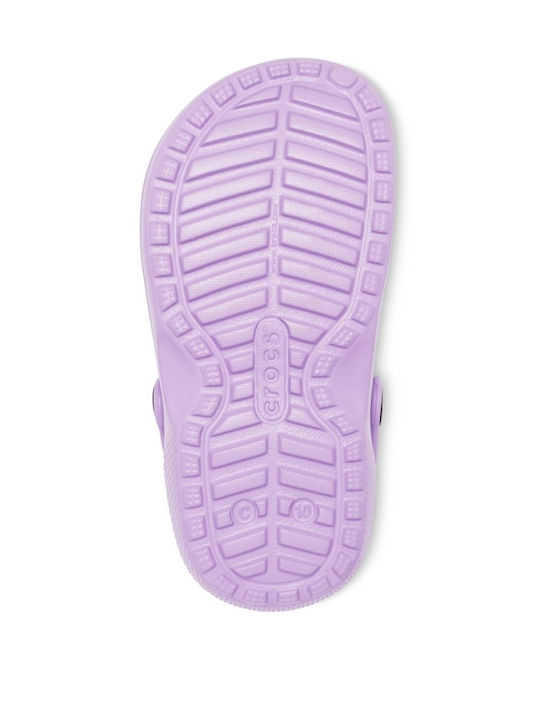 Παντόφλες Λιλά Classic Lined