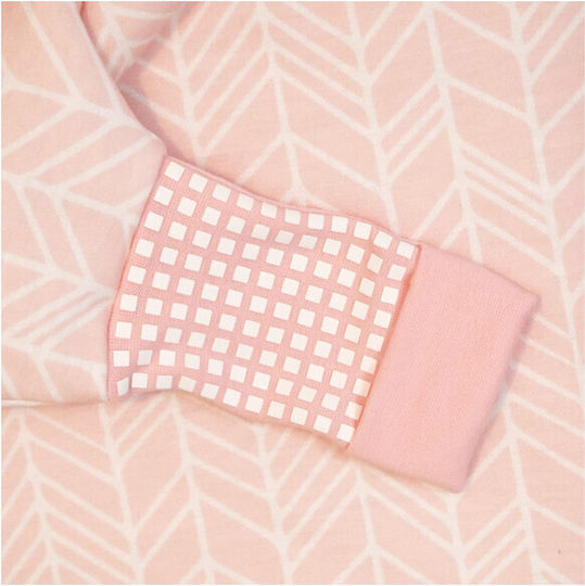 Tender Winter Sleeping Bag with Feet Flex 2.5 Tog Pink with Detachable Sleeves