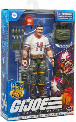 GI Joe: Classified Series Tiger Force: David L. Bazooka Katzenbogen για 3+ Ετών 15εκ.